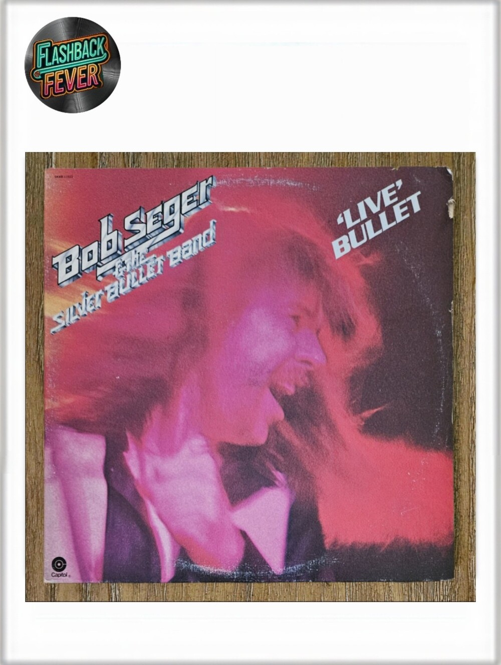 BOB SEGER•Live Bullet•1980 CA 2xLP (#SKBB-1 1 523) Capitol/EMI, Reissue